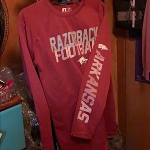 Official Razorback Hog, long sleeved sport wear